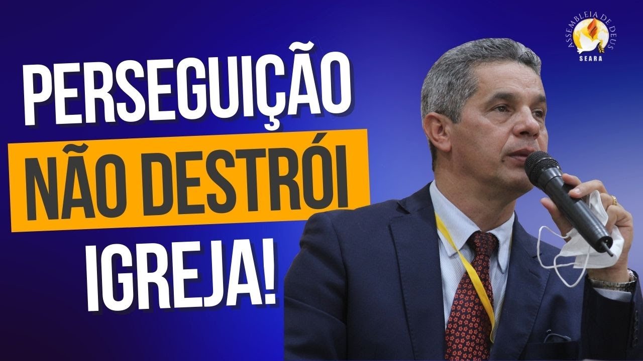 Perseguição não destrói igreja | Pr Hélio Ribeiro