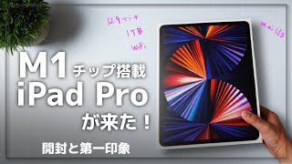せいほーむM1 iPad 開封】M1チップ搭載のiPad Pro 2021がきた！ピックアップと