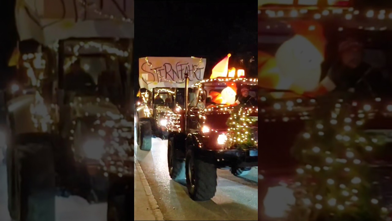 Traktoren STERNFAHRT DEUTSCHLAND! Süddeutschland 13.12.2025!!!