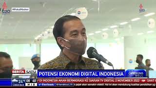 Jokowi: Potensi Ekonomi Digital Indonesia Diprediksi US$146 Miliar di 2025
