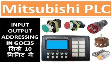 01# Addressing in codesys Mitsubishi GOC35 PLC HMI Programming tutorial in hindi Modbus rtu slave tc