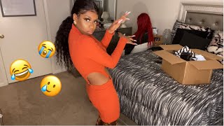 Funny Try On Haul Megan Thee Stallion X Fashion Nova Collab