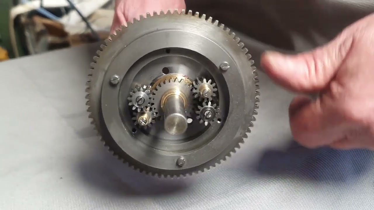 Minnie Traction Engine Differential Design spur gear