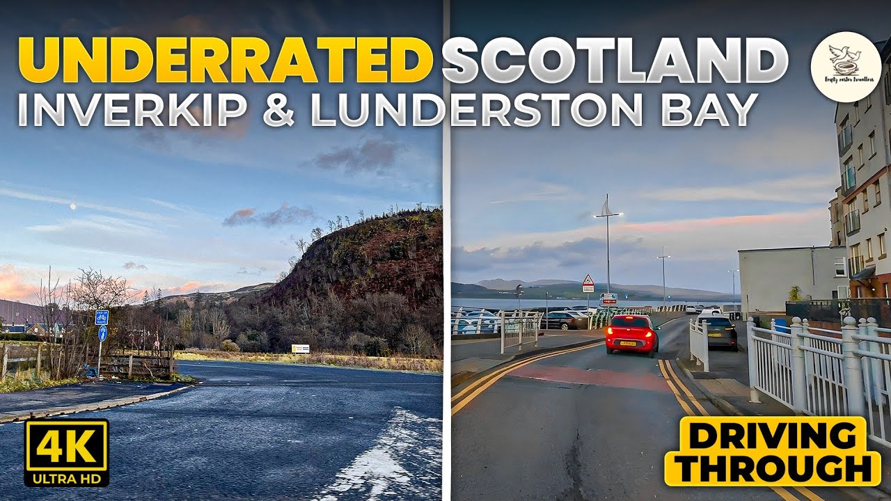 Golden Hour Drive in Scotland 🇬🇧 | Relaxing Road Views