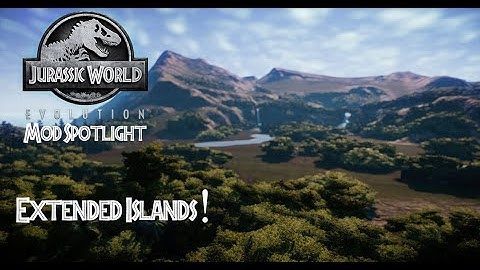 Jurassic World Evolution. Mod Spotlight. Extended Islands! (READ DESC!)