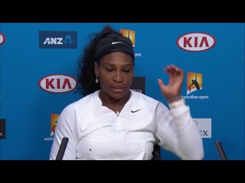 Serena Williams talks