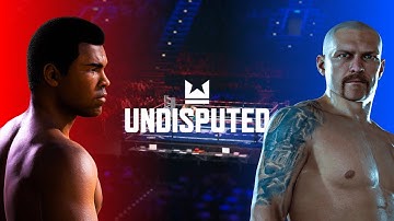 What if Muhammad Ali faced off against Usyk? Undisputed boxing gameplay [CPU  vs CPU simulation]