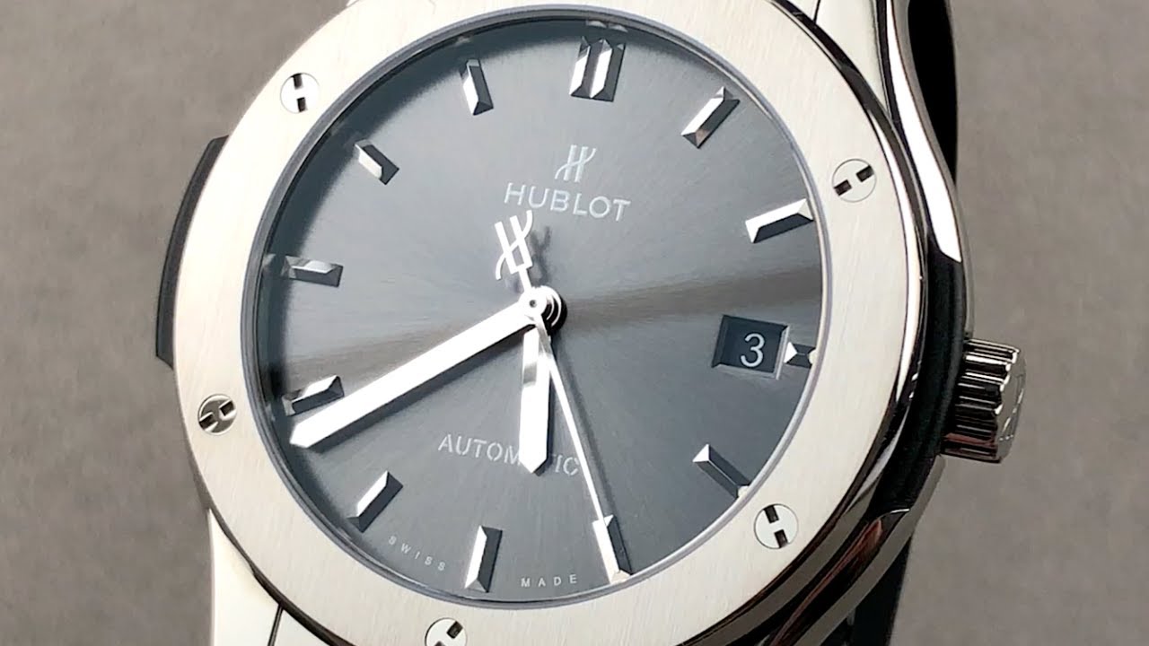 Hublot Classic Fusion Men's Black Watch - 542.NX.1171.RX