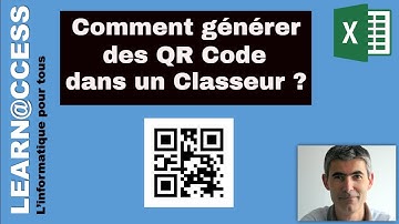 Excel - Comment générer des QR Codes dans Excel ?