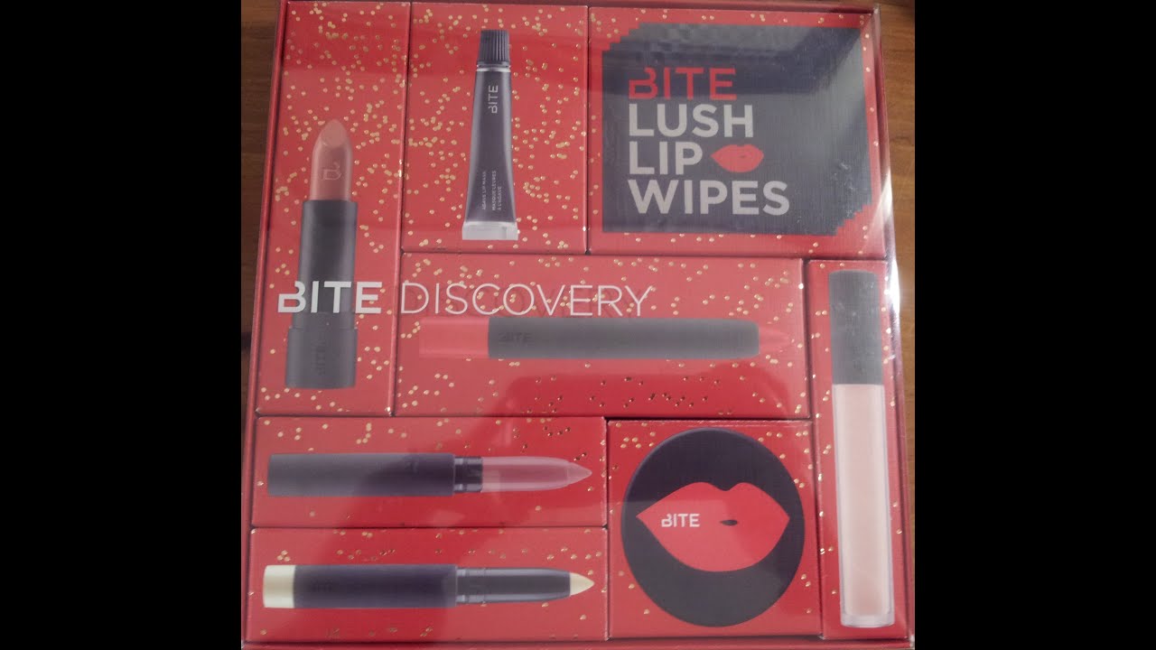 Bite Beauty Discovery Set (Lip swatches)
