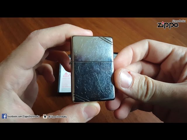 Zippo 267 Vintage™ Series 1937 with Slashes - YouTube