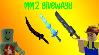 Luger Giveaway Murder Mystery 2 50 Subscriber Special - how to win a free nightblade roblox murder mystery 2 giveaway