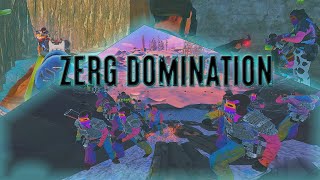 RUST - ZERG DOMINATION ( RAIDS - PVP )