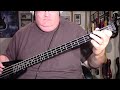 Icehouse Electric Blue Bass Cover with Notes &amp; Tab