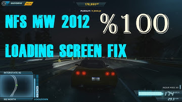 Need For Speed MW 2012 (NFS MW) Yükleme ekranında kalma, Siyah ekran Nasıl düzeltilir? EKİM 2022