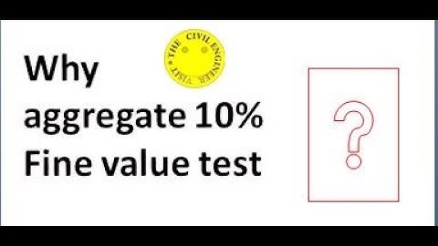 Ten percent fine value of aggregate | as per is code 2386 part 4 | Full details hindi me |