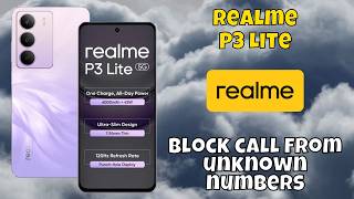 Блокировка звонков с неизвестных номеров на Realme P3 Lite || Как заблокировать звонки || Настрой... screenshot 4