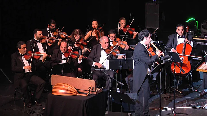 National Arab Orchestra - Raqsit Badi'a & Taqasim Violin - Adel Eskandar