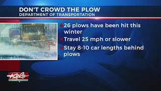 SDDOT: 26 Plows Hit By Public This Winter