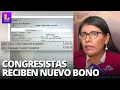 Asignación por función congresal: las boletas que evidencian que aumento se concretó