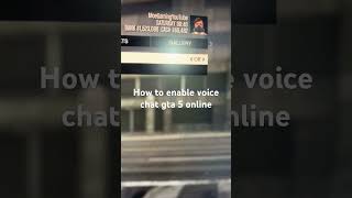 How To Enable Voice Chat Gta 5 Online