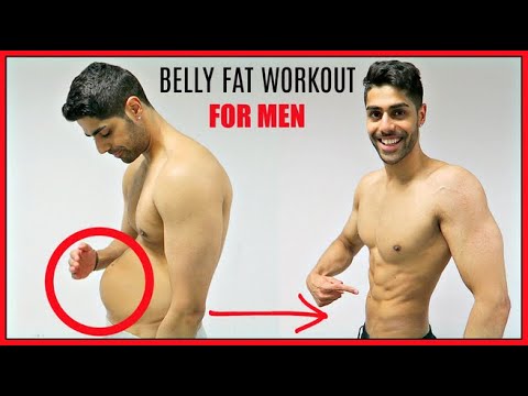 BELLY FAT BURNING EXERCISE - WORKOUT FOR MEN - YouTube