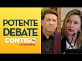 “Usted falta a la verdad”: El cruce entre JC Rodríguez y Catalina Del Real - Contigo En La Mañana