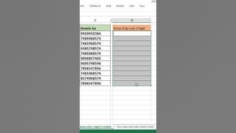 #shorts |Excel Tips And Tricks That Everyone Should Know ✔👍#youtubeshorts #ytshorts #jktutorials