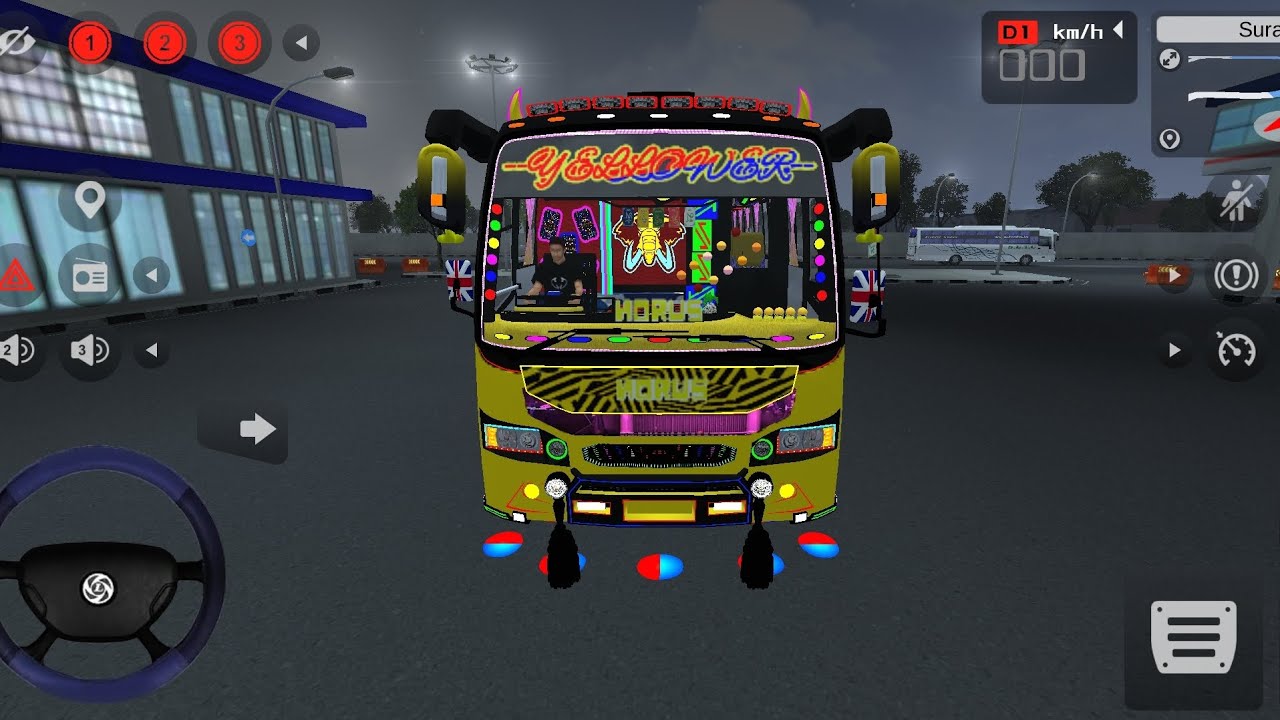 💥New mod bus loading passengers on the spot smooth  driving gameplay 🥰 