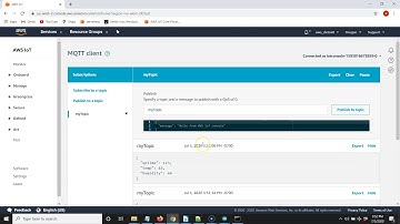 Testing AWS IoT from the AWS CLI