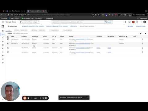 How to Reserve and Assign a Static IP Address to Your Cloud App