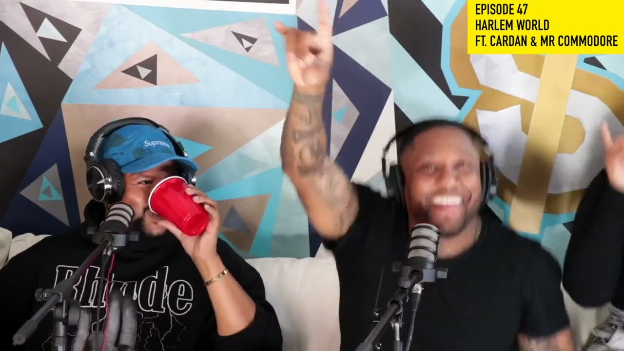 KITCHEN TALK - EP47 RAPPER CARDAN OF HARLEM WORLD TALKS MASE, NELLY AND MR  COMMODORE CRASHES THE SET