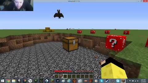 Lucky Block Red 1.7.10 mod showcase