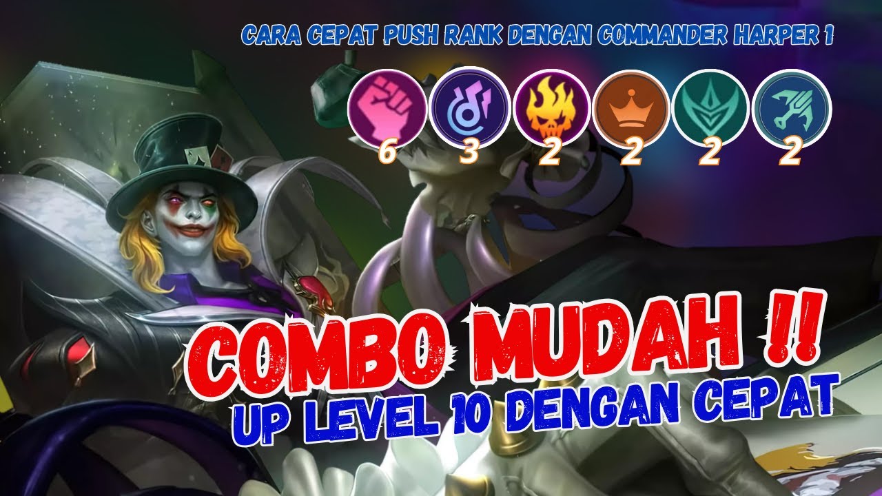 Magic Chess Ranks CARA MUDAH PUSH RANK MAGIC CHESS ‼️ CUKUP PAKAI HARPER 1 SINERGI ...