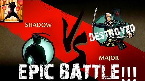 Shadow Fight 2 walkthrough part 39 - Act 6 (Shadow vs Major)