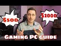 How to budget your gaming pc build tutorial