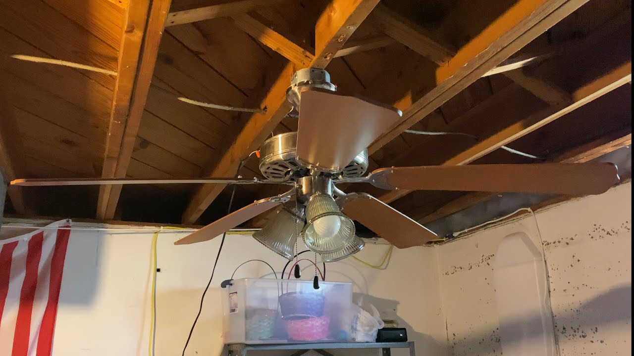 52” Home Essentials Lancaster Ceiling Fan - Quick Demonstration #49