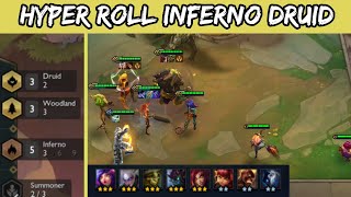Teamfight Tactics Hyper Roll Inferno Druid Build (6 Inferno 3 Druid) - TFT Set 2 (Easy Win Strategy)