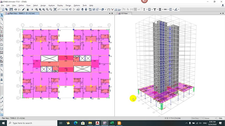 Mô hình bị lỗi khi gán tải tường trong etabs năm 2024