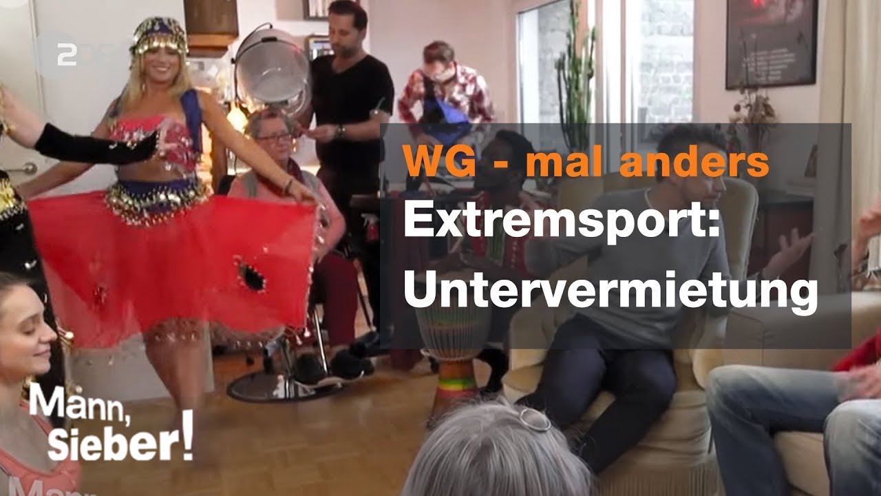 Neu im Trend: Wohnen als Event! - Mann, Sieber! vom 06.11.2018 | ZDF rechtliche hinweise
