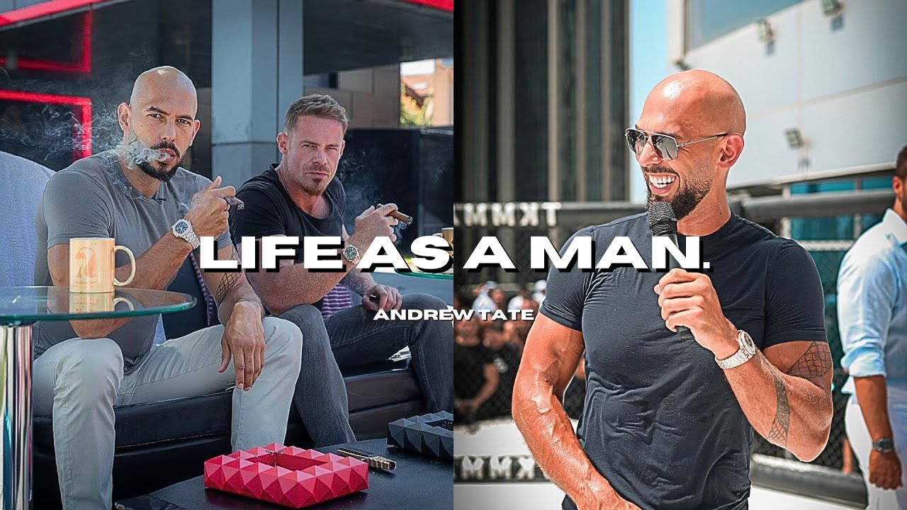 Andrew Tate | Being A Man Is Hard ~ Motivational Speech - YouTube