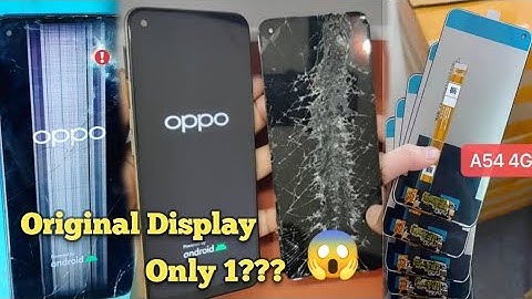 Oppo A54 Screen Display Folder Replacement || Mobile Glass Repair || Mobile Broken Touch Repairing