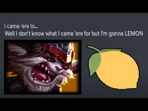 Kled eats a