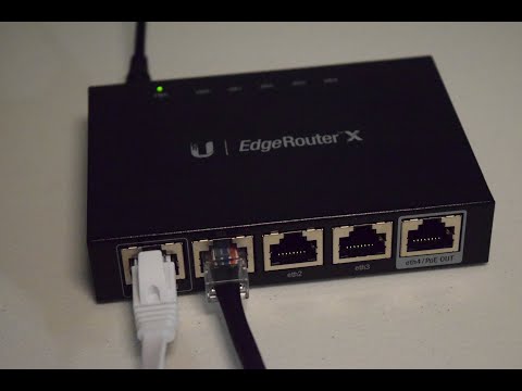 Ubiquiti EdgeRouter X unboxing, first impressions & configuration