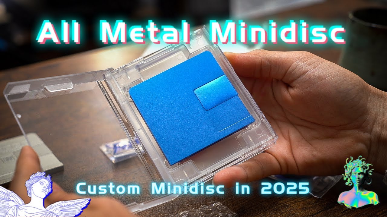 World's First All Metal Minidisc in 2025