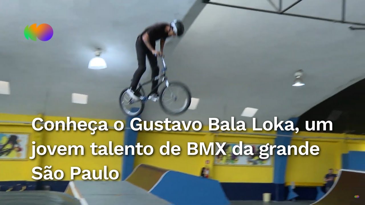 Gustavo Bala Loka conquista bronze inédito no BMX Freestyle dos