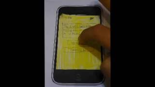 Celebrity Paper Prototype for an Iphone Wealth