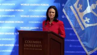 Columbia World Leaders Forum - Her Excellency Isabel de Saint Malo de Alvarado of Panama