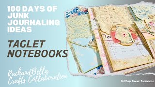 #100daysjji Taglet Embellishments For Your Junk Journal Signatures #junkjournal 100 Day Project