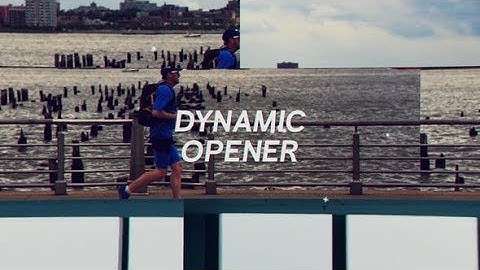 Dynamic Modern Opener (After Effects template)